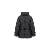 Lightweight Women Down Jacket Beige and Black, Stylish and Affordable Winter Outerwear