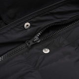 Lightweight Knee-Length Down Jacket for Women Beige & Black, Affordable Winter Outerwear
