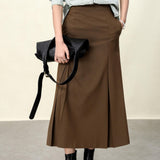 Moss Green Utility Shirt for Women | Recycled Fiber-Blend | Eco-Conscious Workwear with Notched Collar